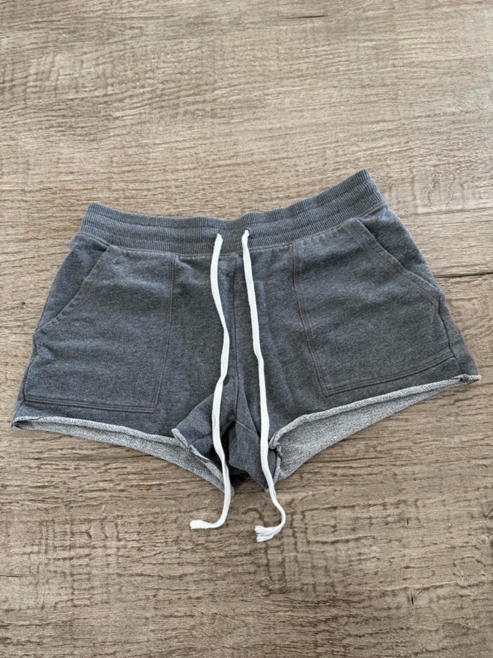 Aerie sweat shorts dark gray size small